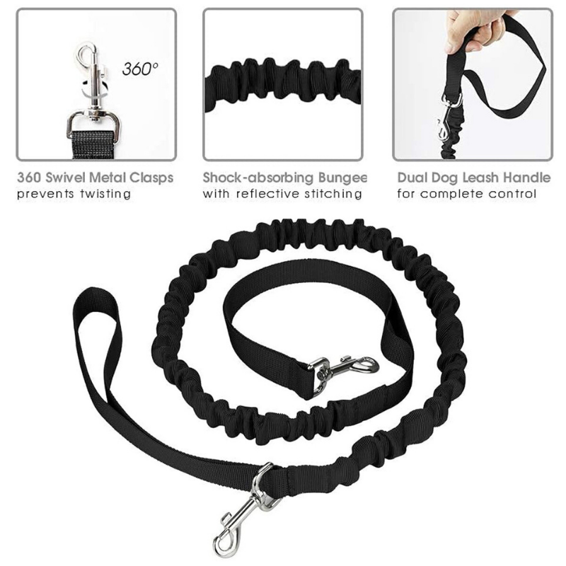 HiFi Pets™ Hands-Free Dog Leash Set
