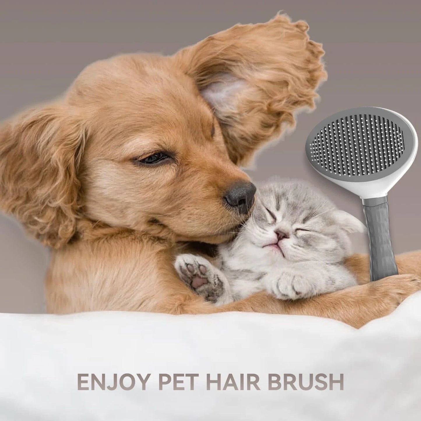 Grooming Brush for Cats and Dogs