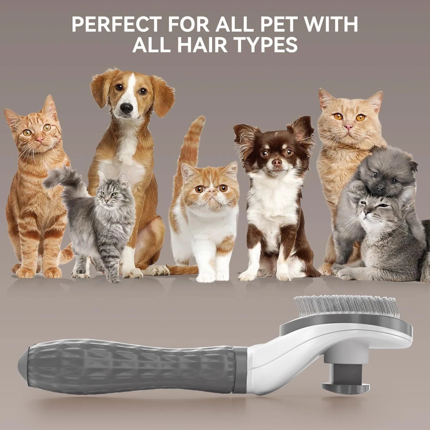 Grooming Brush for Cats and Dogs