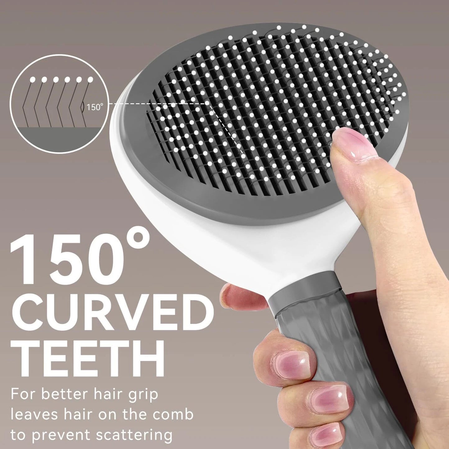 Grooming Brush for Cats and Dogs