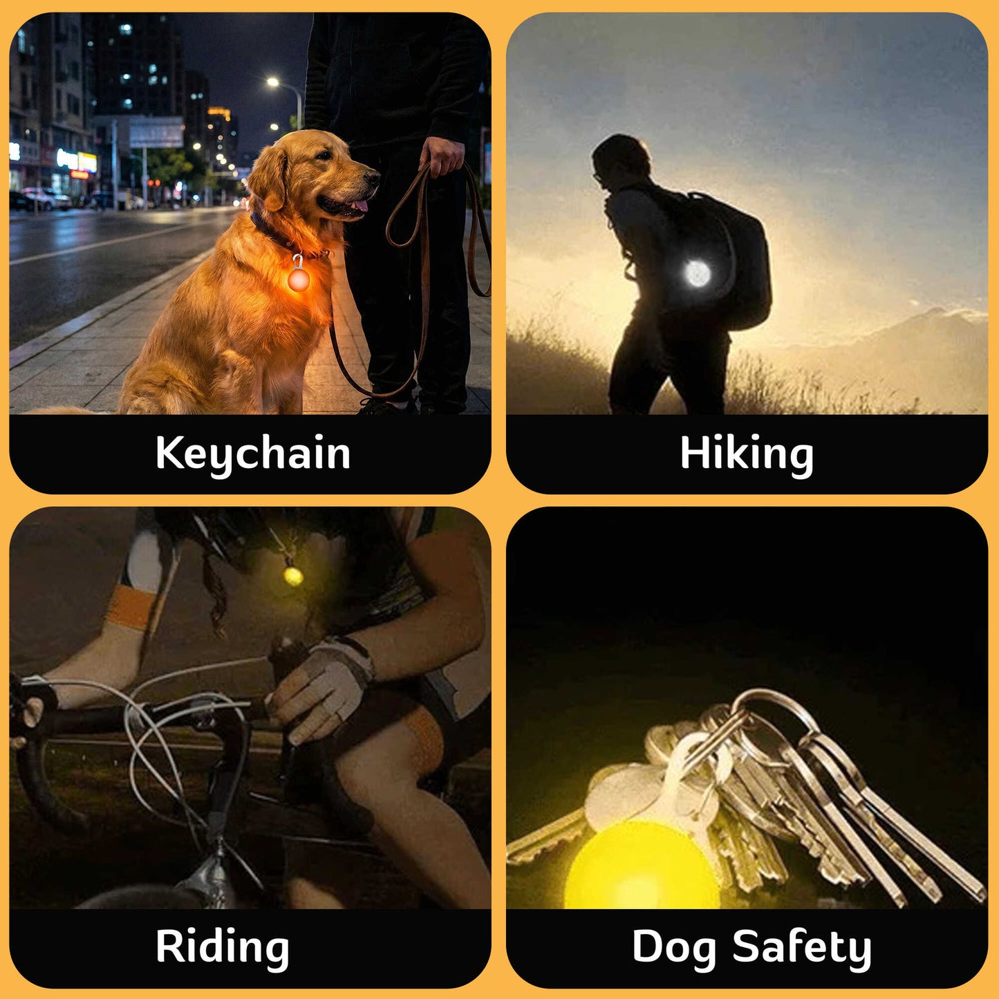 HiFi Pets™ LED Dog Collar Light Pendant