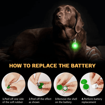 HiFi Pets™ LED Dog Collar Light Pendant