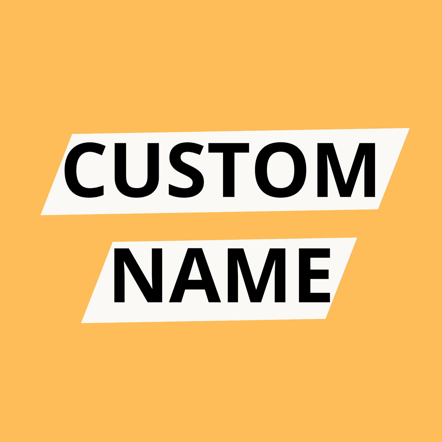 Customised Name Patch