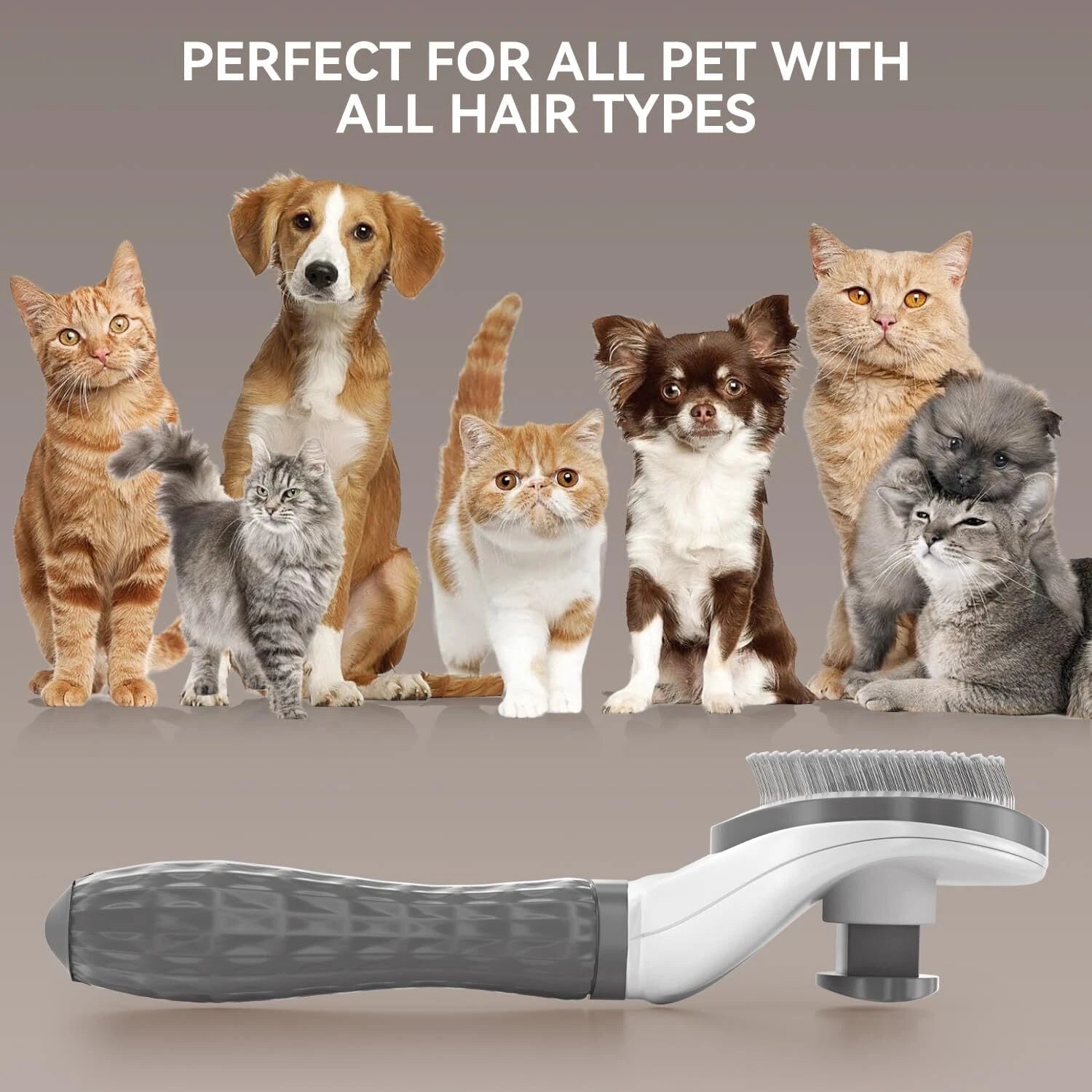 Grooming Brush for Cats and Dogs